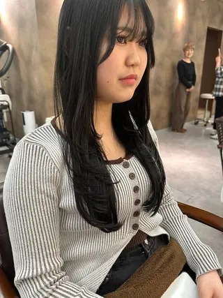 ロング 黒木 悠大のヘアスタイル