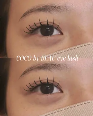 マツエク・マツパ COCO  by BEAU eye lash 栗東所属・COCO 神崎のマツエク・マツパデザイン