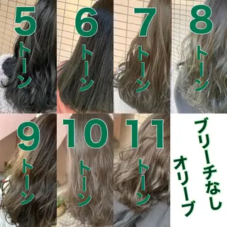 カラー ブリーチなしで 全国から予約殺到♡のヘアスタイル
