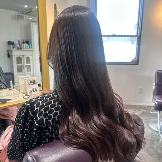 ロング カラー Saki💛心斎橋 レイヤー/艶髪のヘアスタイル