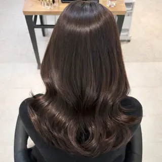 カラー 美髪/透明感カラー/ 渋谷/ゆうな🤍のヘアスタイル