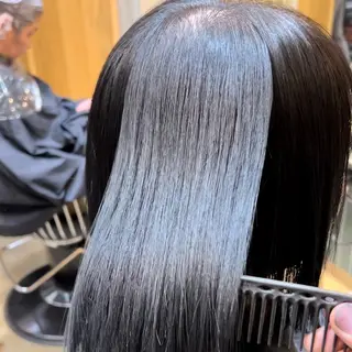 ショート カラー 縮毛矯正・似合わせ タナカ レイヤのヘアスタイル