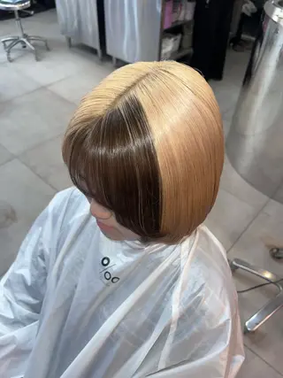 ショート AIRA/ブリーチ ‪/透明感カラーのヘアスタイル