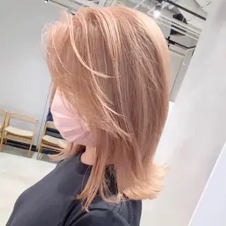 ミディアム カラー カラー系/カット特化 🟠オオタキマサシのヘアスタイル