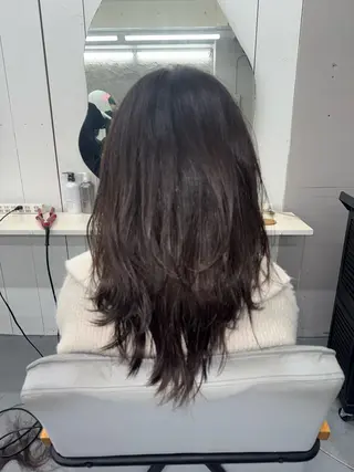 ロング ブリーチ×縮毛矯正 💫だいちのヘアスタイル