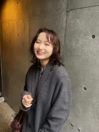 ミディアム casi所属・ボブパーマ🥣KON コンナツミのヘアスタイル