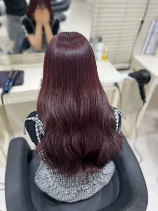 カラー ベージュ・ラベンダー カラー🎀りりのヘアスタイル