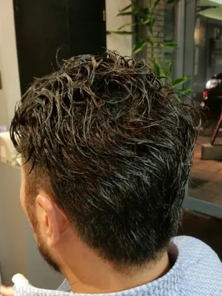 ショート 山中 誠一朗のヘアスタイル