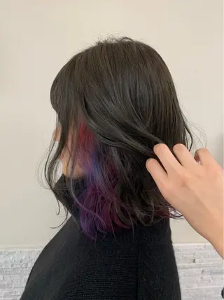 ミディアム カラー SUNS by TRUNK所属・✄折橋 彩花🐶🍑のヘアスタイル
