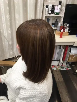 ロング カラー Sg hosoのヘアスタイル