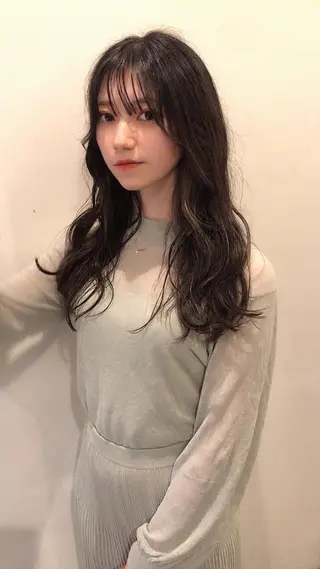 ミディアム 無料カットモデル 丸川英心のヘアスタイル