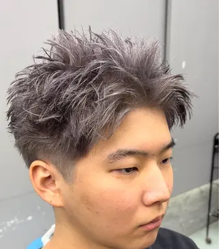 ショート カラー ✂️メンズ王💈 SHUJI✂️のヘアスタイル