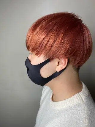 ショート カラー メンズ 寳泉 章弘のヘアスタイル