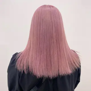 ロング カラー マンツーマン女性 美容師 奏のヘアスタイル