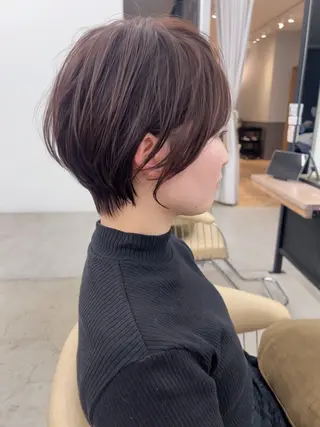 ショート レイヤー似合わせ カット/山下凌生のヘアスタイル