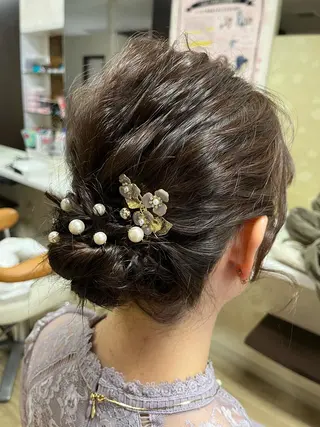 ヘアアレンジ 鍋田 彩歌のマツエク・マツパデザイン