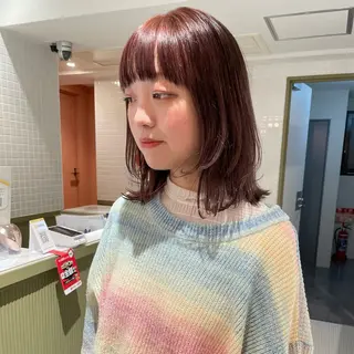 カラー 🎯🦖ʜᴀɴᴀ 似合わせショート🌷のヘアスタイル