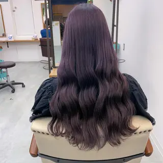 ロング カラー 山口滉斗/艶カラー 縮毛矯正/髪質改善のヘアスタイル
