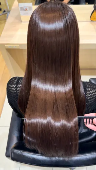 ロング KO コウ 【SARA 新宮店】のヘアスタイル