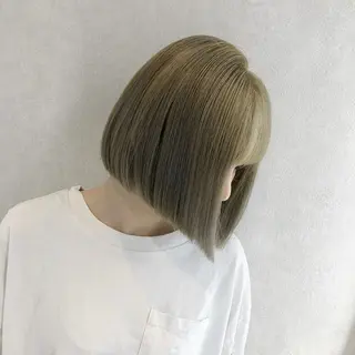 ショート カラー 🦋シールエクステ /韓国/リアラ🦋のヘアスタイル