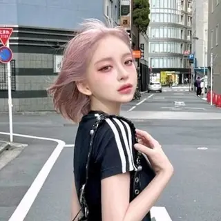 カラー 韓国ワンホンヘア 🎀SHIONEのヘアスタイル