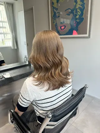 セミロング カラー kano🌈 ボブ/レイヤーのヘアスタイル