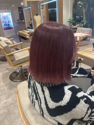 ミディアム mio/⭐︎ ブリーチ指名No.1のヘアスタイル