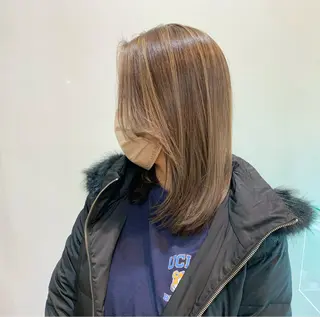 ミディアム 【シクネ】ユウダイ お顔まわりカット💎のヘアスタイル