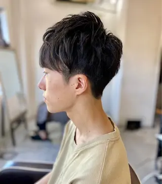 ショート メンズ 🫧レディースカット 🫧今だけ無料　岩立のヘアスタイル