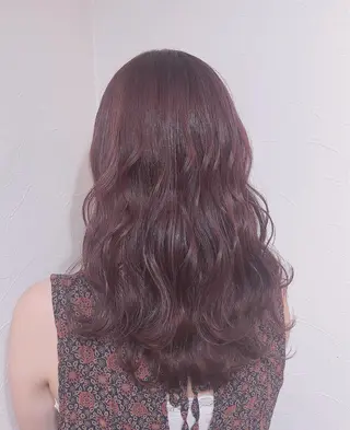 セミロング カラー 💜 MINORI💜のヘアスタイル