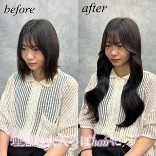 エクステ&"盛れる" 艶髪✨SYURIのヘアスタイル