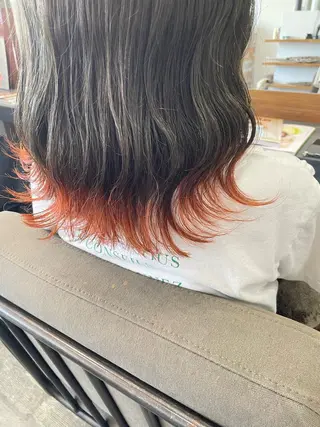 ミディアム カラー ende. ハルタのヘアスタイル