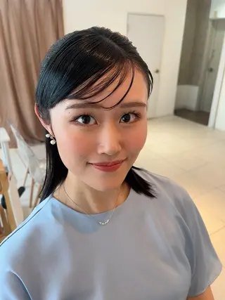 ヘアアレンジ 大人可愛いヘアメイク 💋🧚‍♀️しずかのヘアスタイル
