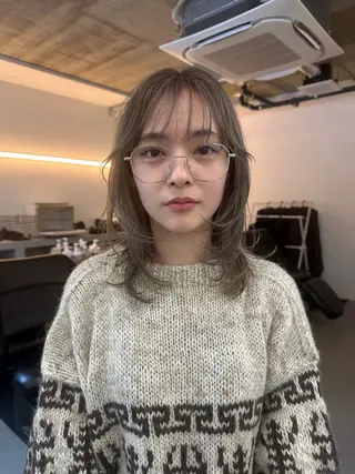 ミディアム カラー tension 【テンション】のヘアスタイル