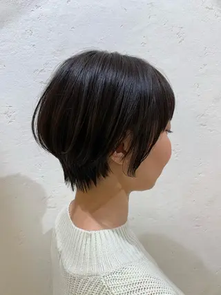 ショート レイヤー/縮毛矯正 髪質改善/e_kiのヘアスタイル