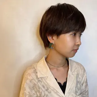 ショート 藤田 遼のヘアスタイル