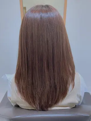 セミロング カラー Hitotose代表 中島和樹のヘアスタイル