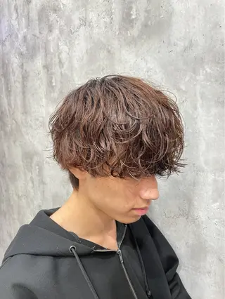 パーマ メンズ 垢抜けメンズ特化✨ マキシ✨のヘアスタイル