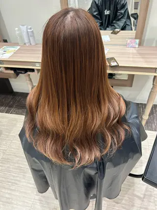 ロング カラー 🍓おかだ ゆい🍓のヘアスタイル