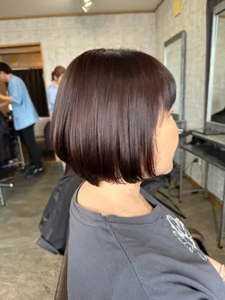 ショート カラー 月館 怜奈のヘアスタイル