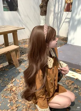 カラー 透明感うる艶カラー 🤍MANAMIのヘアスタイル