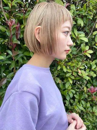 ショート カラー 大西 真人🪴のヘアスタイル
