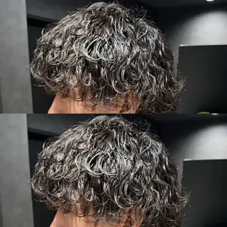 パーマ メンズ 渋谷サーフカール アメカジ美容師のヘアスタイル