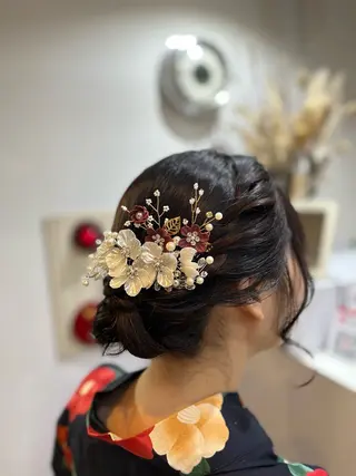 ミディアム 栗原 きえ ／ダメージレスのヘアスタイル