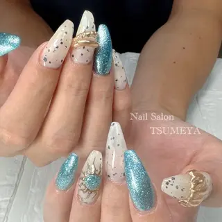 ロング TSUMEYA KONのネイルデザイン