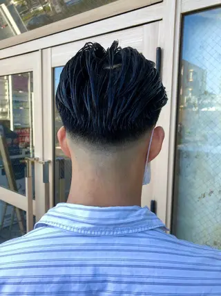 ショート メンズ 鷺沼駅徒歩1分 キシタクのヘアスタイル