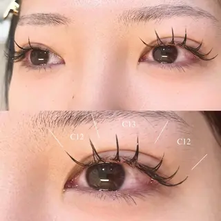 マツエク・マツパ ANEW 目黒 ハルカ🦢🫧のマツエク・マツパデザイン