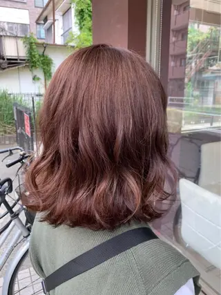 ショート カラー 🫧ダメージレス🫧 松下のヘアスタイル