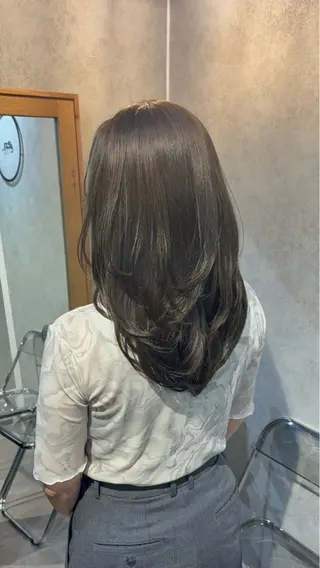 カラー ✨艶髪✨ワンカラー 銀座/Harunaのヘアスタイル