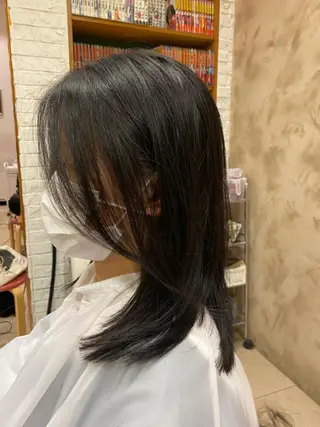 ミディアム sakamoto sayaのヘアスタイル